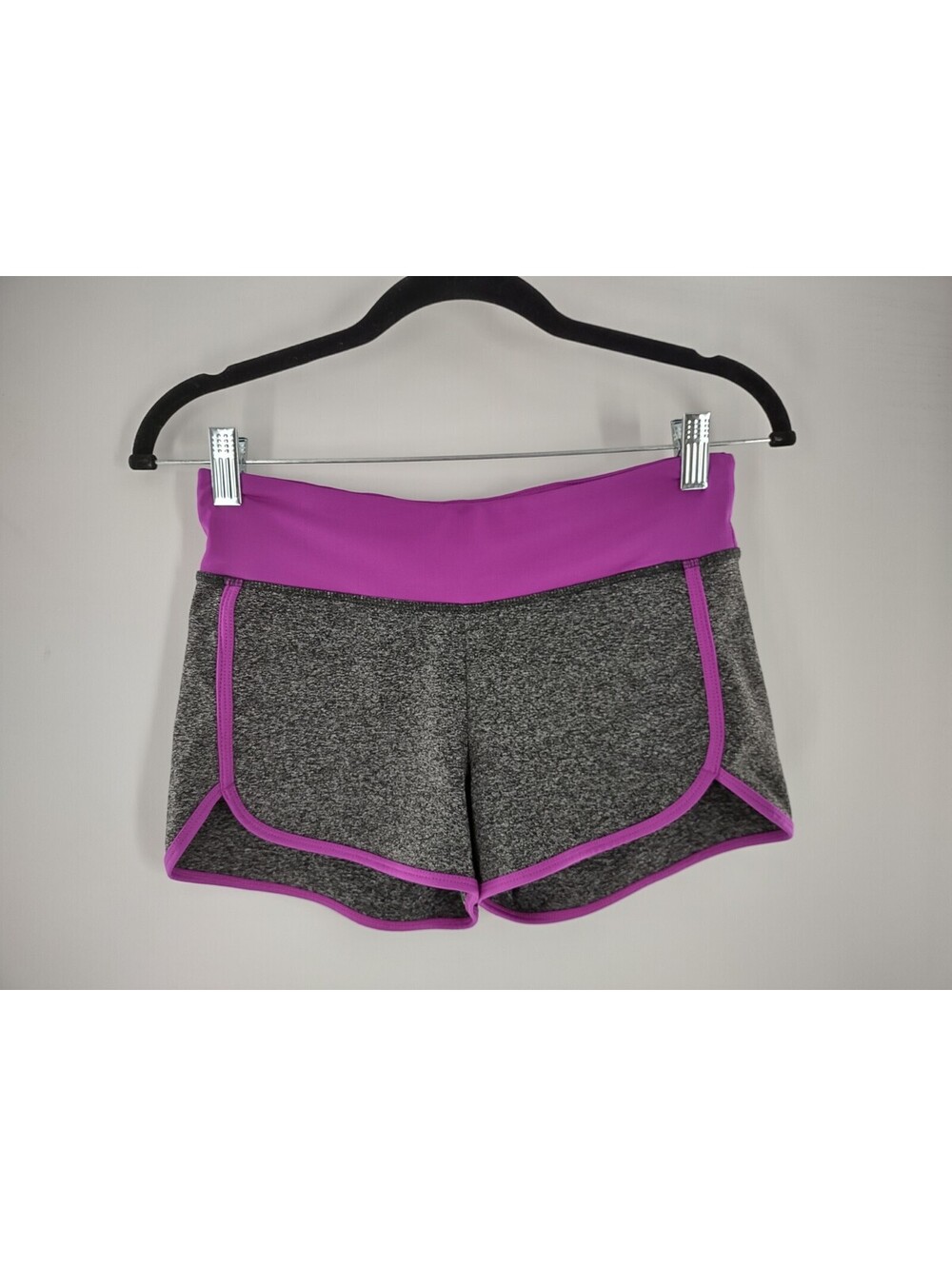 Energie Athletic Shorts Women's M Pink/Gray 023